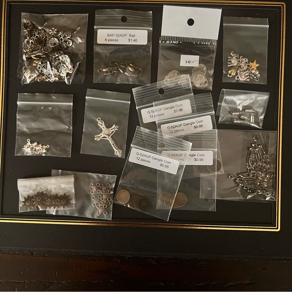 Over 10 bundles of Assorted Jewelry Making Supplies